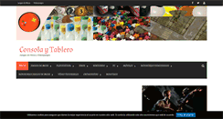 Desktop Screenshot of consolaytablero.com