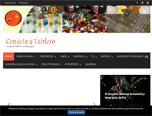 Tablet Screenshot of consolaytablero.com
